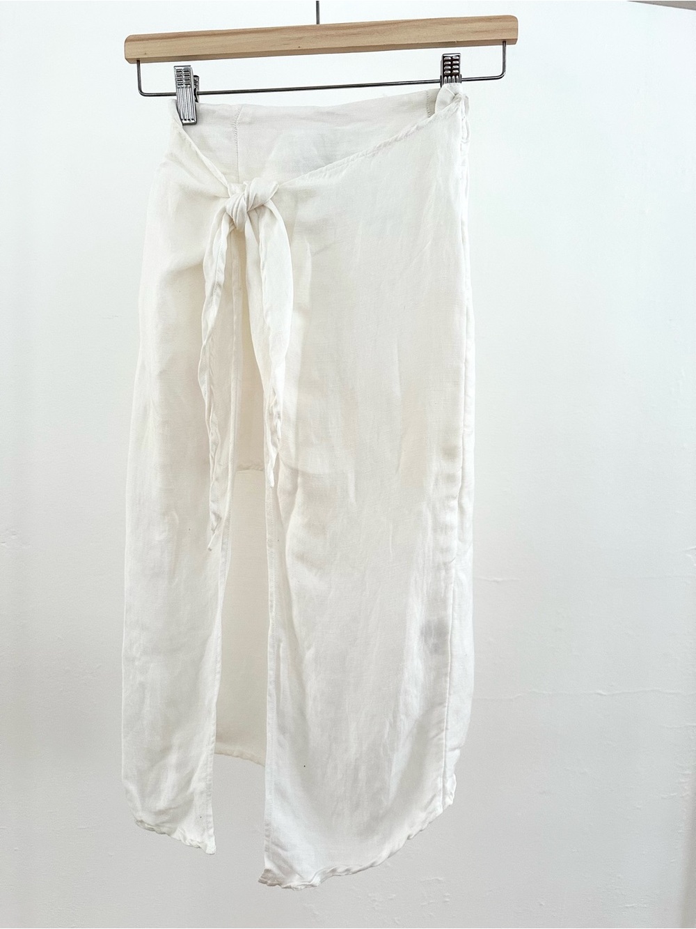 Anemos Linen Tie Skirt
